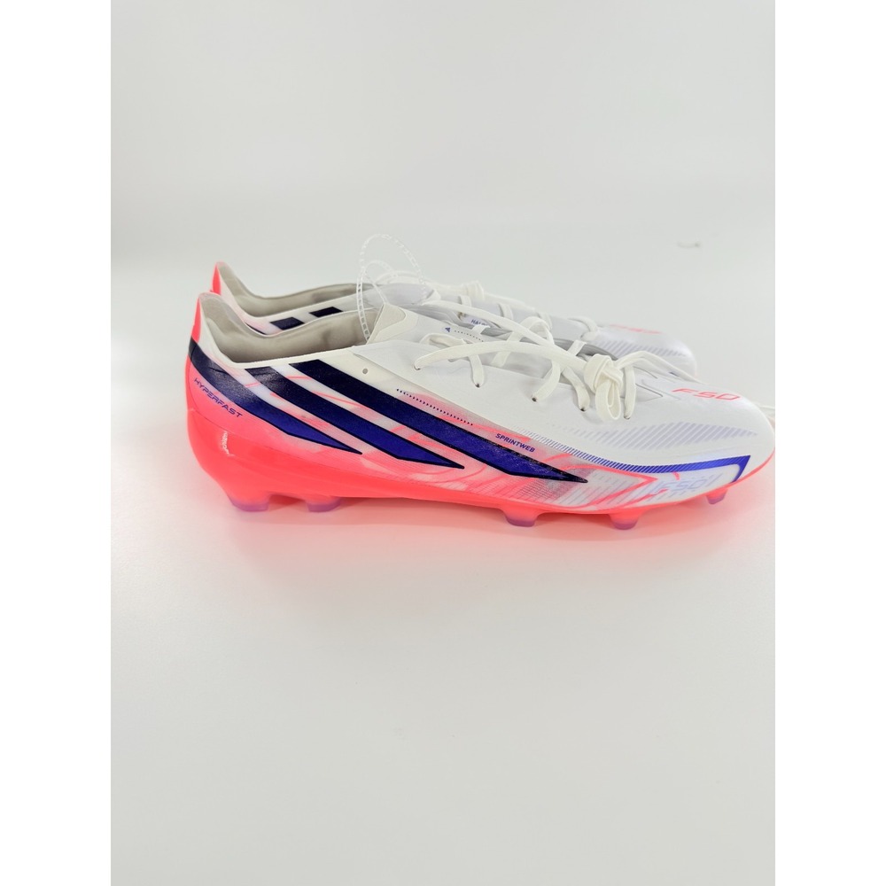 Adidas F50 Hyperfast Pro F Soccer Cleats White Pink Mens 12 KJ6092